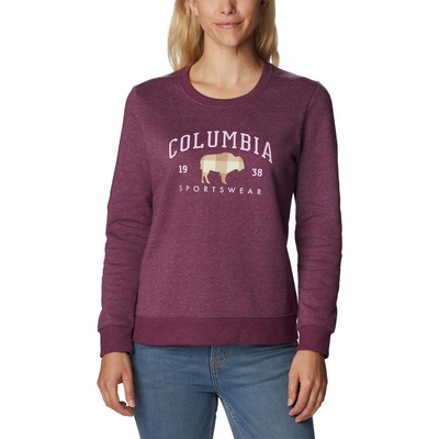 Columbia Hart Mountain II Graphic Crew Marionberry Hea