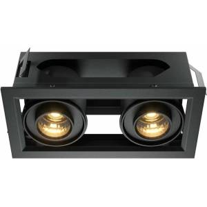 Maytoni Метална модерна черна стенна лампа 11 x 20 см (DL093-02-10W3K-B)