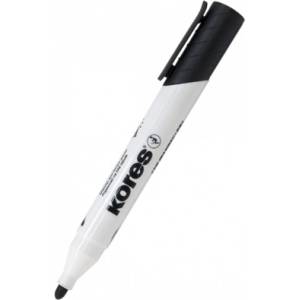 Kores Маркер Kores XW1, черен, от 1 до 3 mm, за бяла дъска, цената е за 1бр. (продава се в опаковка от 12бр. ) (OK100133)
