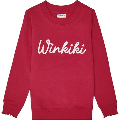 Winkiki WJG 92678 dívčí mikina sytě růžová