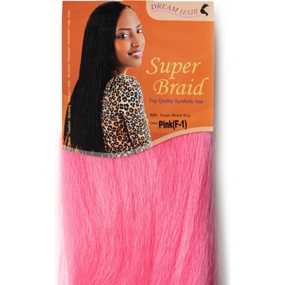 Super Braid 100% Jumbo Braid Kanekalon - PINK