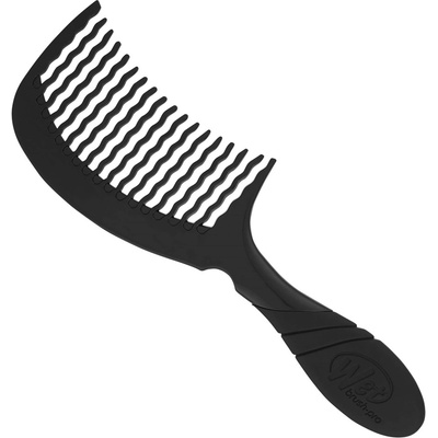 Wet Brush Мокра четка разплитане - Pro пластмасов гребен за коса черен разплитане