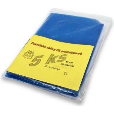sáček cukrářský PE(5ks) PROTISKLUZNÝ
