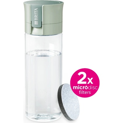 Brita Fill & Go Vital 0,6l zelená + 2x MicroDisc – Zboží Mobilmania