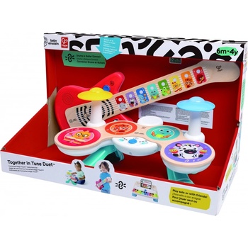 Hape Комплект сензорни инструменти Hape - Baby Einstein, Китара и барабани (H800910)