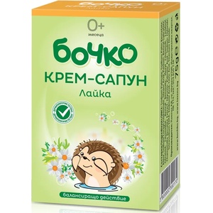 Бочко Бебешки крем-сапун Бочко - Лайка, 75 g - baby
