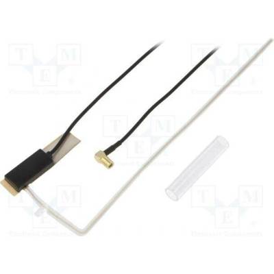 PER.PIC. A00032-B-05 Anténa; automobilová; 17dBi; DAB; 50Ω; černá; 9÷16VDC; -20÷80°C