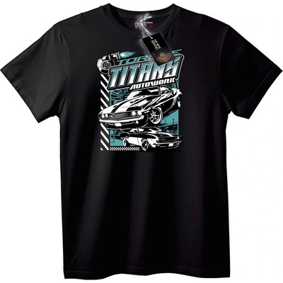 NOONEBRAND Тениска Titans Autowork - 7XL, Black