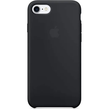 Image 1 of Apple Silicone Case - оригинален силиконов кейс за iPhone SE (2022), iPhone SE (2020), iPhone 8, iPhone 7 (черен)