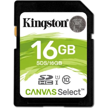 Kingston SDHC 16GB C10/U1 SDS/16GB