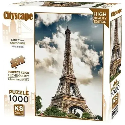 KS Games - Puzzle Eiffel Tower - 1 000 piese