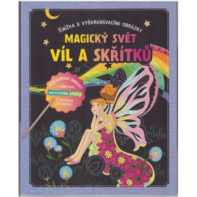 Magický svět víl a skřítků vyškrabávací obrázky – Zbozi.Blesk.cz
