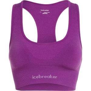 Icebreaker Дамски спортен сутиен Icebreaker Women's Merino 260 Zoneknit Seamless Bra Sports bra - Passion - размер XS (114-3266-0211)