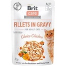 Brit Care Cat Fillets in Gravy Choice Chicken 24 x 85 g