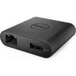 Dell DA200 докинг станция Жичен USB 3.2 Gen 1 (3.1 Gen 1) Type-C Черен (470-ABRY) (DA200)