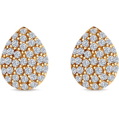 SAVICKI Обеци Savicki: злато, цирконий