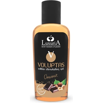 Ядлив и затоплящ масажен гел, шоколад - Luxuria Voluptas Gel 100ml (D-228340)
