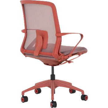 Image 1 of Carmen Работен офис стол Carmen 7061 - червен (B3520529_2)