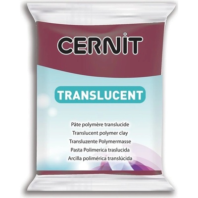 Cernit Modelovacia hmota TRANSLUCENT 56g burgundy