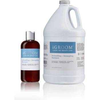 iGroom Deshedding + Detangling Shampoo - Шампоан за кучета за премахване на подкосъма и разплитане, 3, 78 мл
