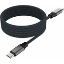 Fixed FIXDBM-CC2-GR USB-C to USB-C PD 2m sivý