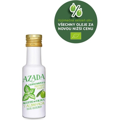 Azada olivový olej & Bazalka Extra panenský 0,1 l