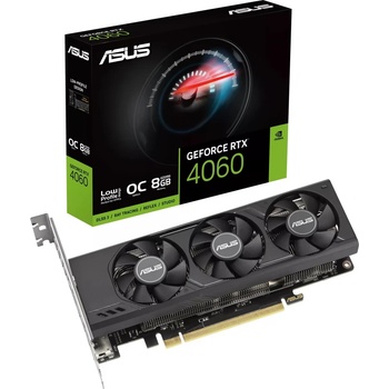 ASUS GeForce RTX 4060 LP BRK OC 8GB GDDR6 (RTX4060-O8G-LP-BRK/90YV0JL0-M0NA00)