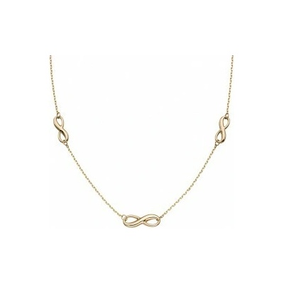 Elements gold Zlatý náhrdelník GN339