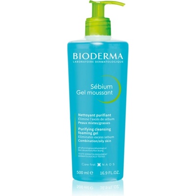 BIODERMA Sébium Gel Moussant почистващ гел за смесена и мазна кожа 500ml