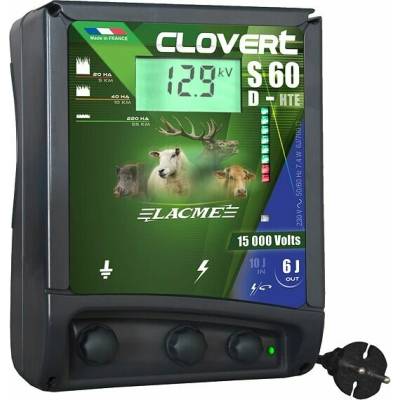 Ohradníkový digitální síťový zdroj CLOVERT S60-D HTE, 6 J 230 V