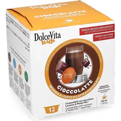 Dolce Vita | Ciocco Latte - Čokoládové Мляко - 12 капсули за Lavazza A Modo Mio