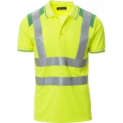 Payper GUARD+ Reflexná polokošeľa žltá/zelená 3XL