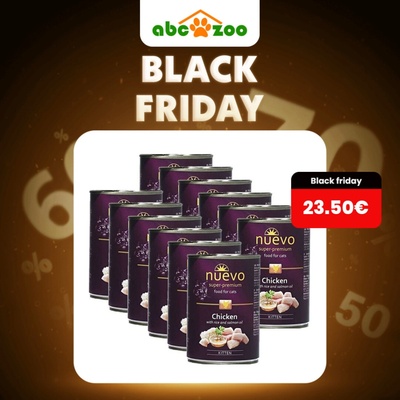 NUEVO CAT Kitten Kuracie 12 x 400 g