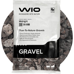 WIO Midnight Gravel S аквариумен чакъл 1, 5 kg