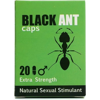 Черна Мравка black ant 20бр супер силни капсули за ерекция