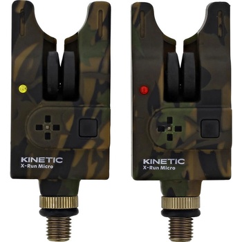 KINETIC Signalizátory X-Run Camo Micro 2 Alarms Red Yellow