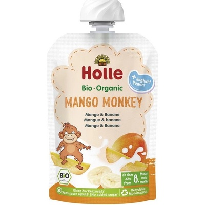 Holle Био пауч Holle - Йогурт с манго, 85 g (9683)