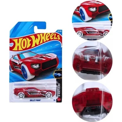 Mattel Количка Hot Wheels - Bullet Proof (JJJ85)