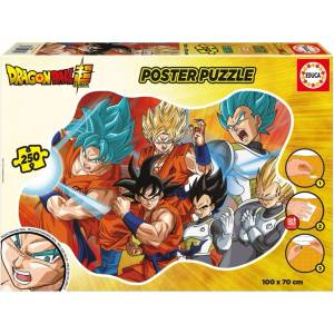 Educa Пъзел, Educa, Dragon Ball, Плакат, 250 части