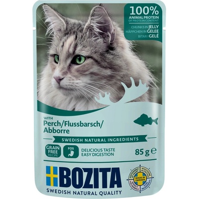 Bozita okoun říční jelly 12 x 85 g