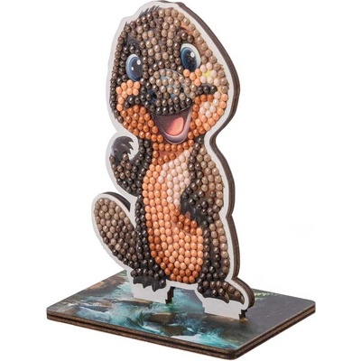 Craft Buddy Комплект за диамантена бродерия Craft Buddy - Crystal Art Buddies, Птицечовка (CBCAFGR-31GEN058)