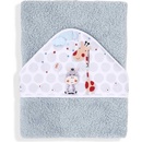 Interbaby Osuška froté SAFARI SIVÁ