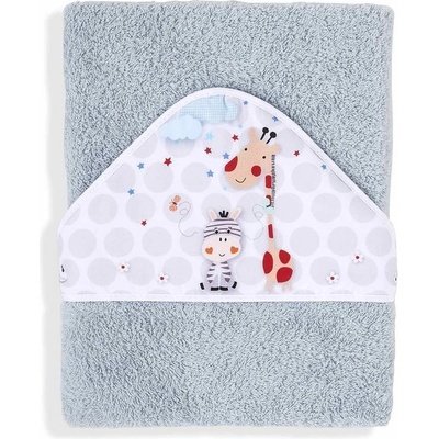 Interbaby Osuška froté SAFARI SIVÁ