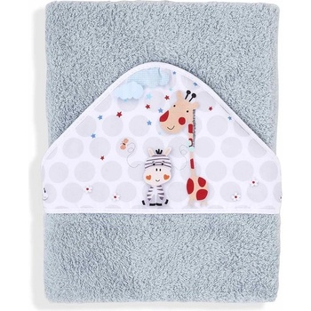 Interbaby Osuška froté SAFARI SIVÁ