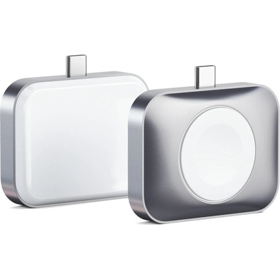 Satechi USB-C 2 in 1 Wireless charging dock for Apple watch and Airpods - Silver (ST-UC2WCDM)