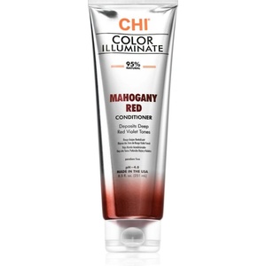 CHI Color Illuminate тониращ балсам за естествена или боядисана коса цвят Mahogany Red 251ml