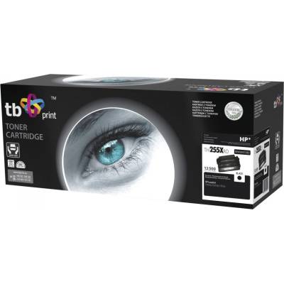 Compatible TH-255XRO черна касета за принтер, съвместима с HP P3015 (TH-255XRO)