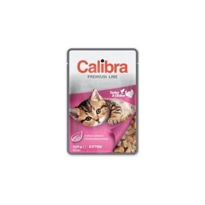 Calibra Cat Premium Kitten Turkey & Chicken 5 x 100 g