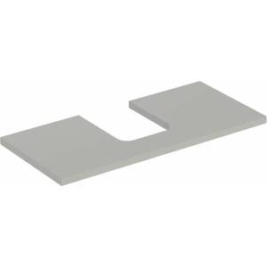 Geberit Плот за мивка Geberit One с централен изрез 105 см, матово сиво (505.274.00.7)