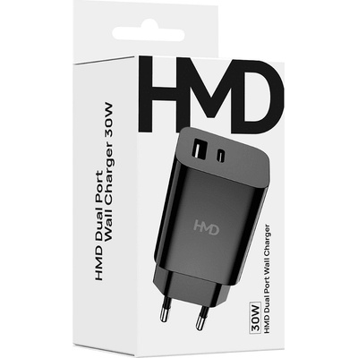 HMD Адаптер за зареждане HMD Dual Port Wall Charger 30W